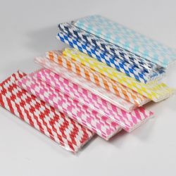 Party Automatic Disposable Color Paper Drinking Ecofriendly Paper Straw