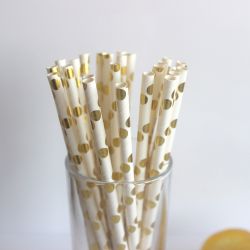 Drinking Straws Disposable Hat Drink Manufacturer Bag White Paper Straw